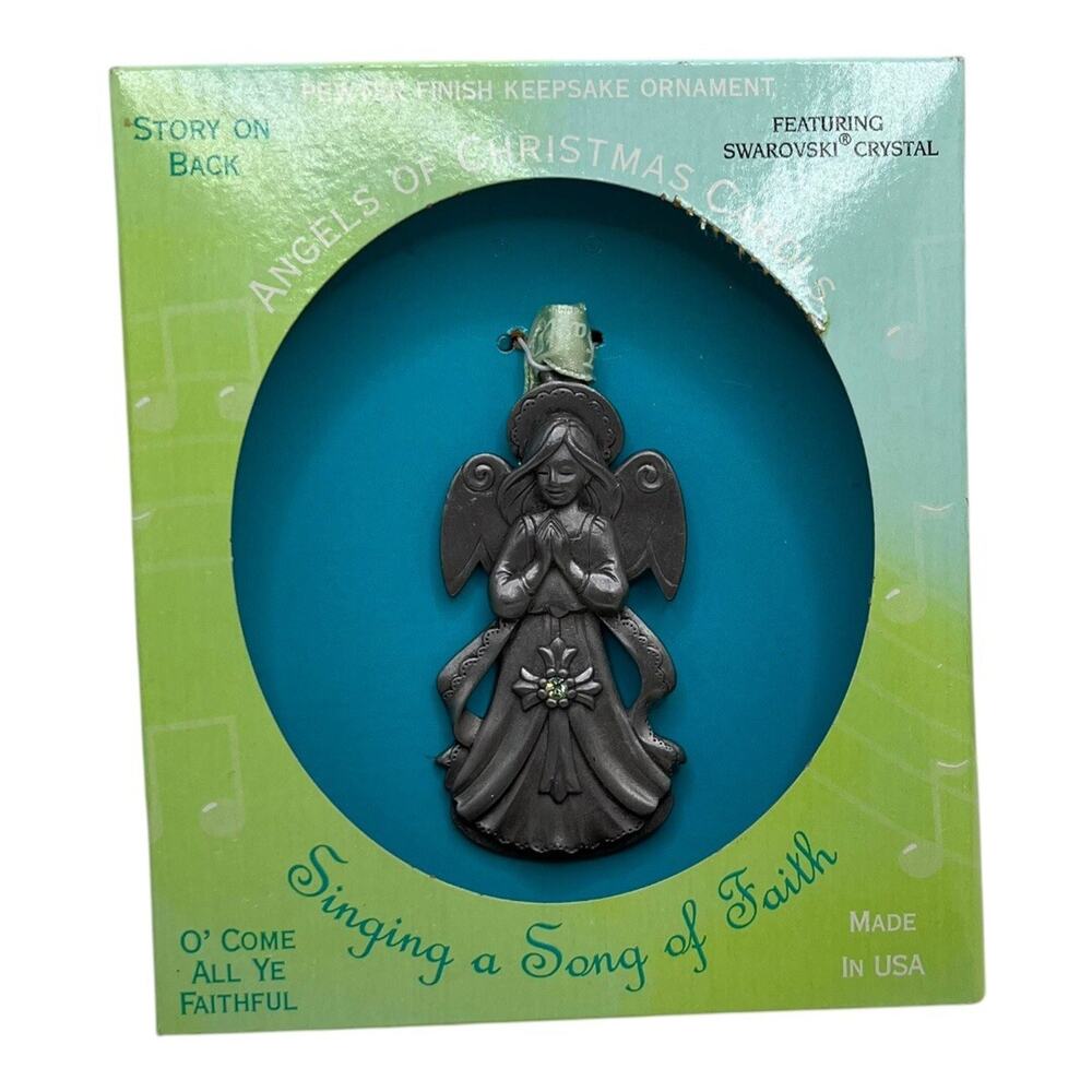 NIB Gloria Duchin, Inc. Collectible Christmas Ornament Swarovski Crystal